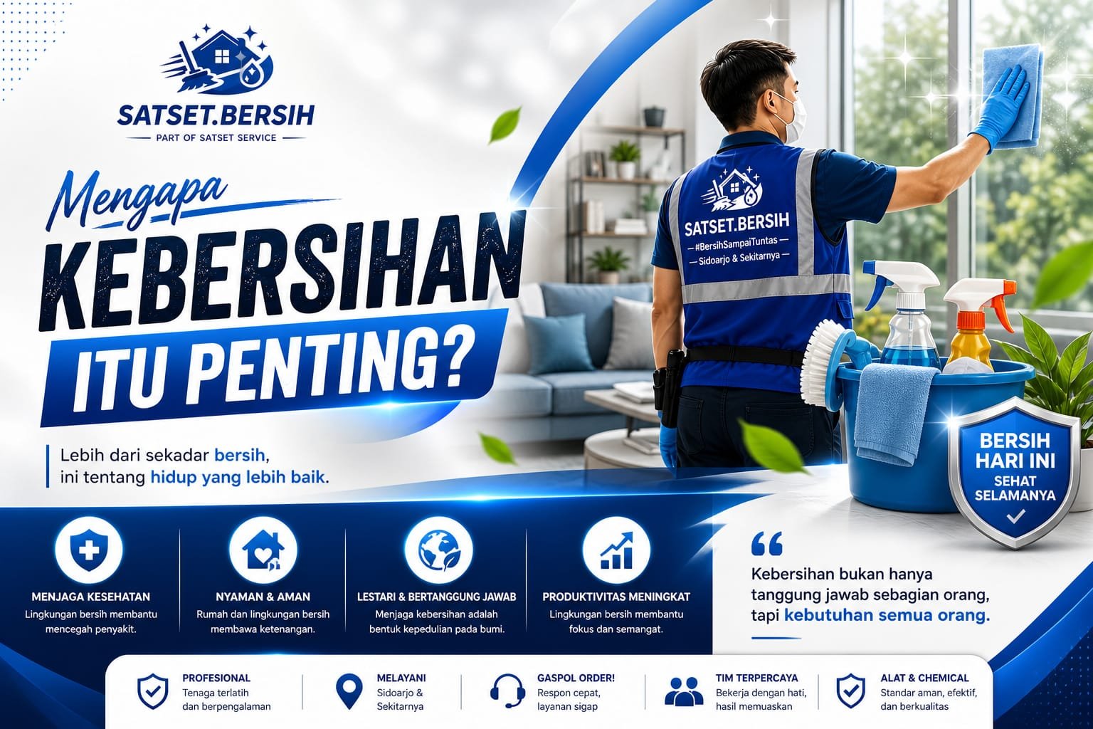 Kebersihan itu penting